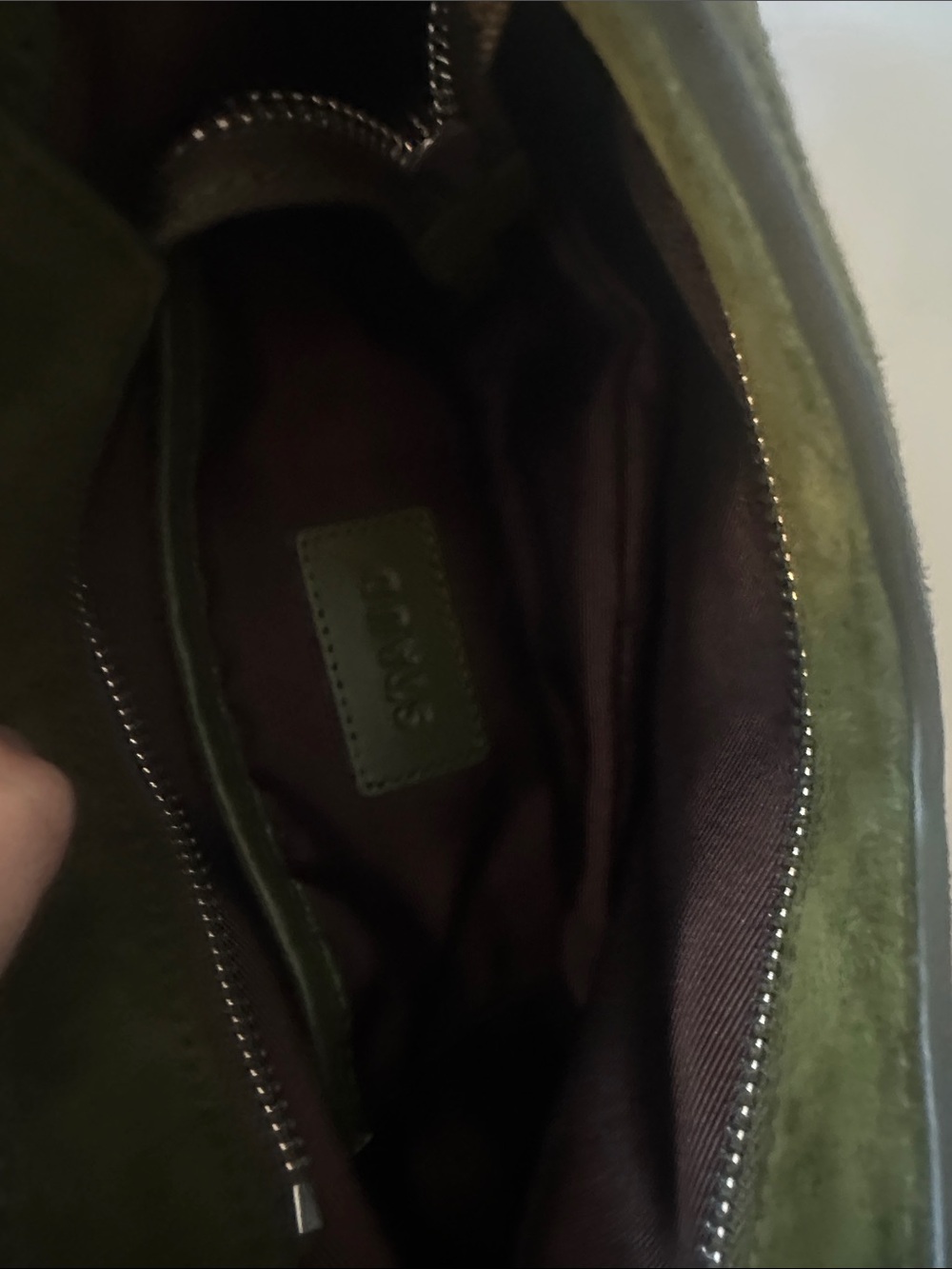 STAUD Valerie Suede Shoulder Bag - Picture 6 of 6